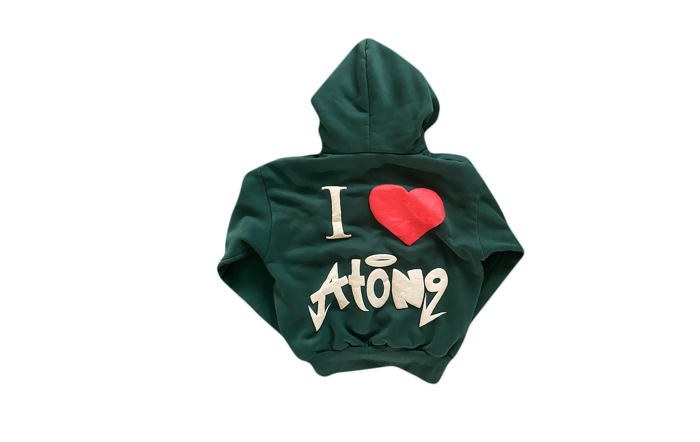 Forest Green I <3 Atone Hoodie